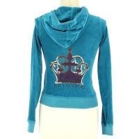 Juicy Couture Sweat jacket in turquoise
