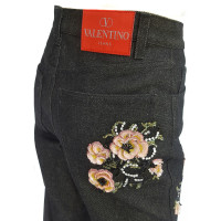 Valentino Garavani Jeans avec garniture de paillettes