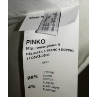 Pinko Witte Trenchcoat