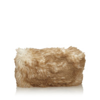 Prada Faux fur shoulder bag