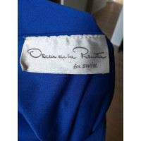 Oscar De La Renta Robe vintage en bleu