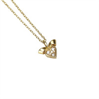 Christian Dior Collana con cuore di diamanti