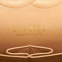 Chanel 2.55 aus Leder in Beige