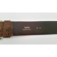 Furla Ceinture en faux cuir marron