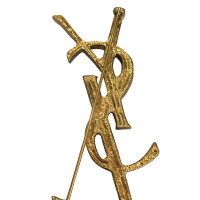 Yves Saint Laurent Lapel pin golden