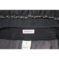 Max & Co Denim skirt in black