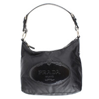 Prada Handbag Canvas in Black