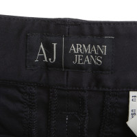 Armani Jeans Broek in donkerblauw