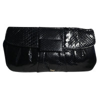 Anya Hindmarch clutch snake leather