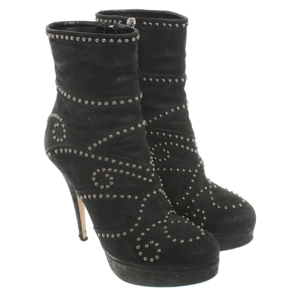 Miu Miu Ankle boots with rivets