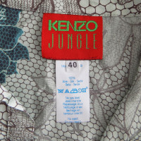 Kenzo Printed silk blouse