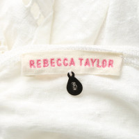 Rebecca Taylor Capispalla in Cotone in Bianco