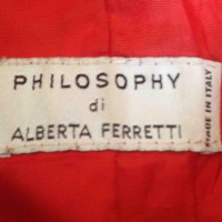 Philosophy Di Alberta Ferretti Lederjacke