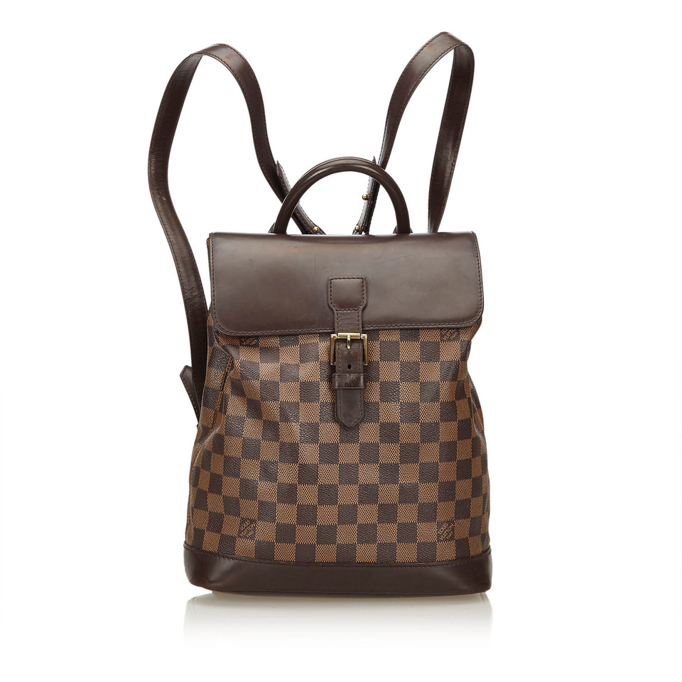 Louis Vuitton Soho Backpack Canvas in Brown