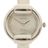 Gucci Silberfarbene Armbanduhr