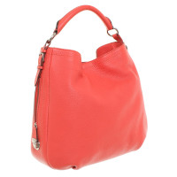 Bogner Handbag in Coral Red