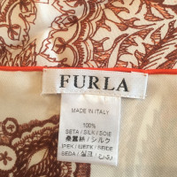 Furla Silk scarf with print