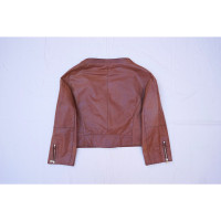 Prada Leather jacket in biker style
