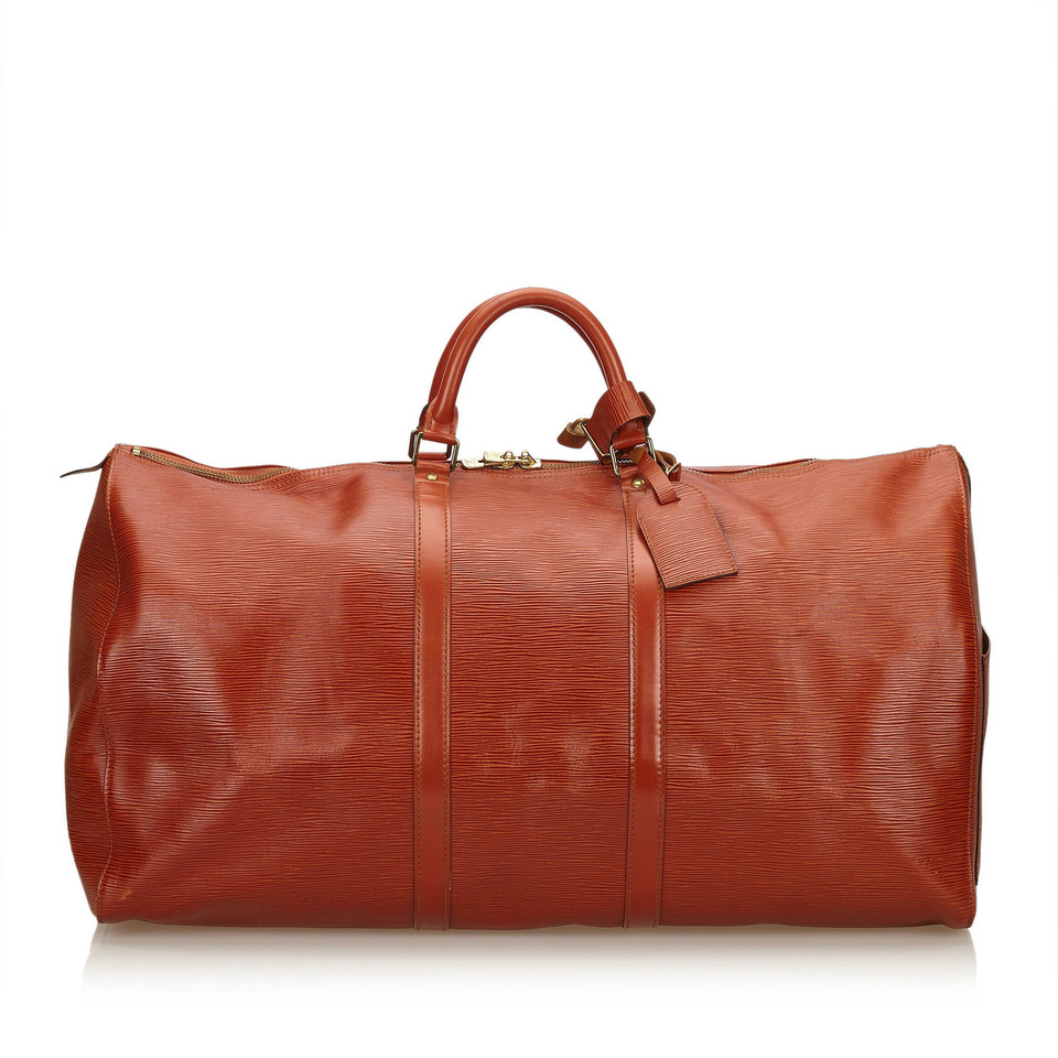 Louis Vuitton Keepall 60 Leather in Brown