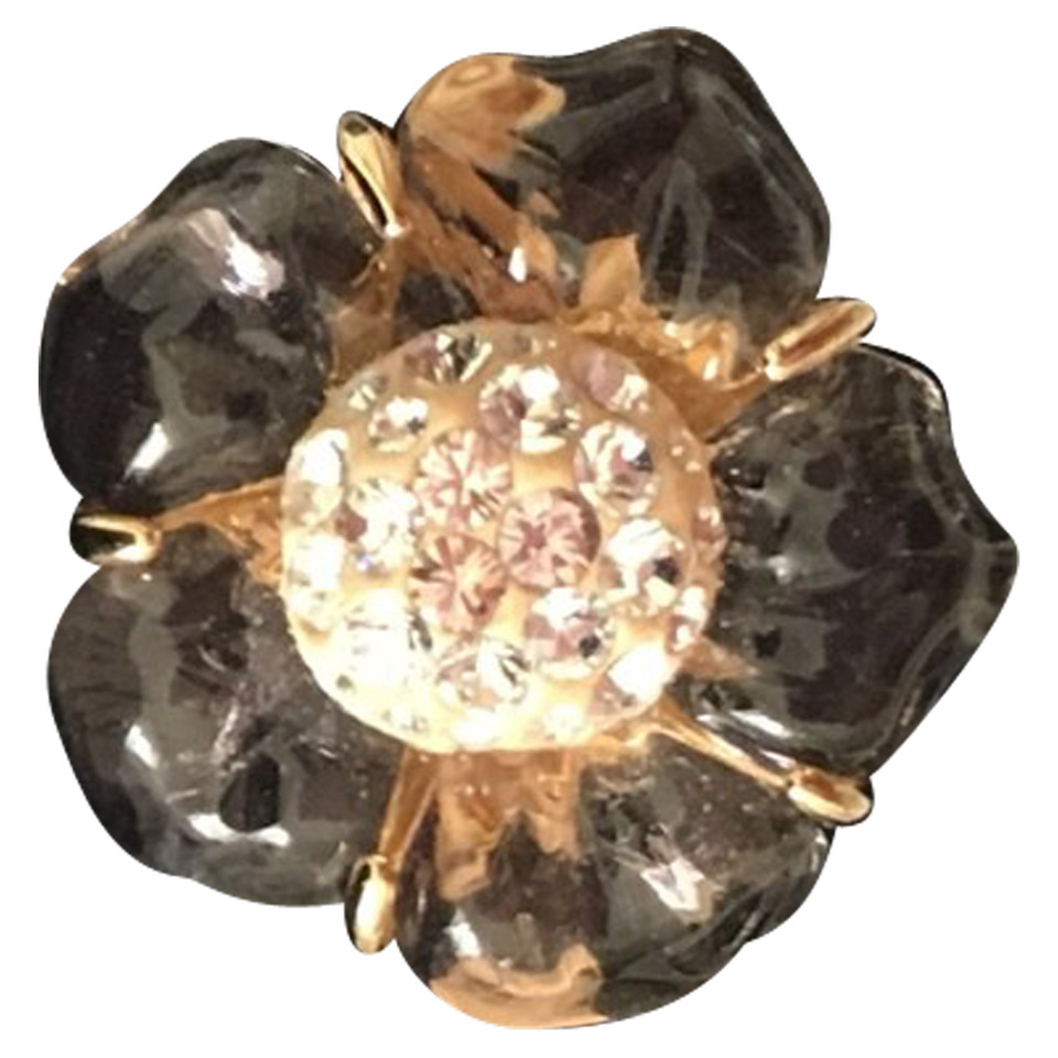 Swarovski Ring mit Blume 