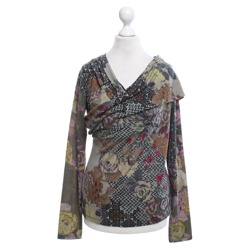 Etro top with floral pattern