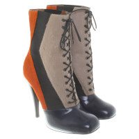 Fendi Ankle boots with fur trim