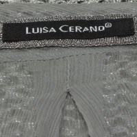 Luisa Cerano Vest in zilveren Toon