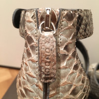 Gucci Sandaletten aus Pythonleder