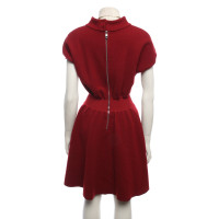 Armani Dress Wool in Red