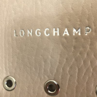 Longchamp Creme schouder tas