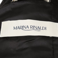 Marina Rinaldi Mantel in Schwarz