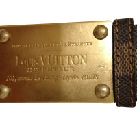Louis Vuitton Belt from Damier Ebene Canvas