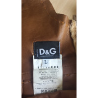 D&G Leder-Oberteil