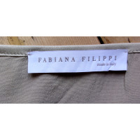 Fabiana Filippi Chemise en soie gris clair