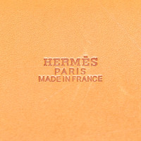 Hermès Herbag 31 aus Canvas in Weiß