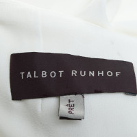 Talbot Runhof Kleid in Weiß