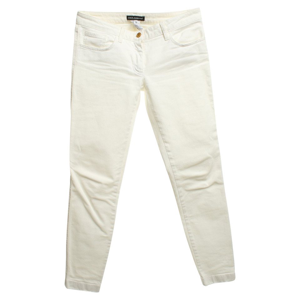 Dolce & Gabbana Jeans in White