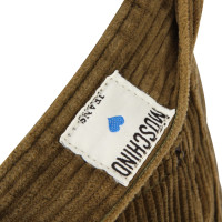 Moschino Hose aus Baumwolle in Oliv