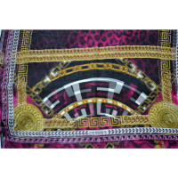 Versace silk scarf with pattern