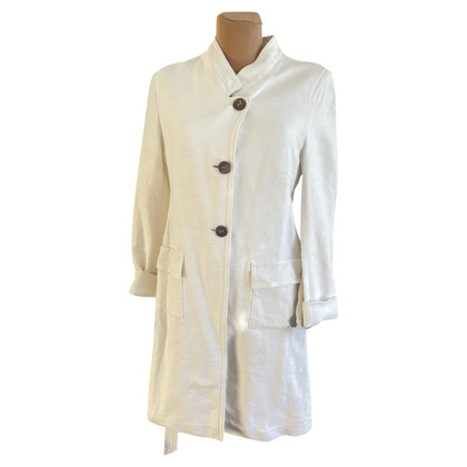 René Lezard Jacket/Coat Cotton in White