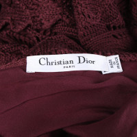 Christian Dior Kleid in Bordeaux