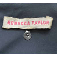 Rebecca Taylor Grey Colourblock Jersey Dress