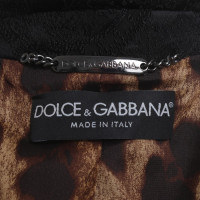 Dolce & Gabbana Black Blazer brocaded