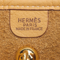 Hermès Vespa Leer in Geel