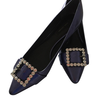 Marc Jacobs Slippers/Ballerinas Leather in Blue