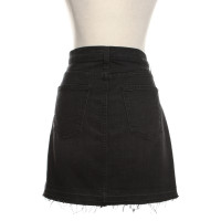 Current Elliott Denim skirt in black