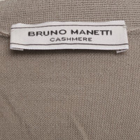 Bruno Manetti Gilet en couleur taupe