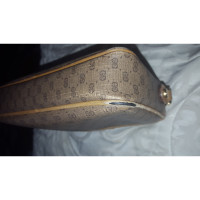 Gucci Vintage clutch con motivo logo