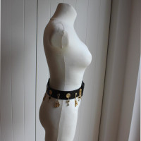 Escada Belt with gold pendants