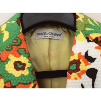 Dolce & Gabbana Jas met een bloemmotief